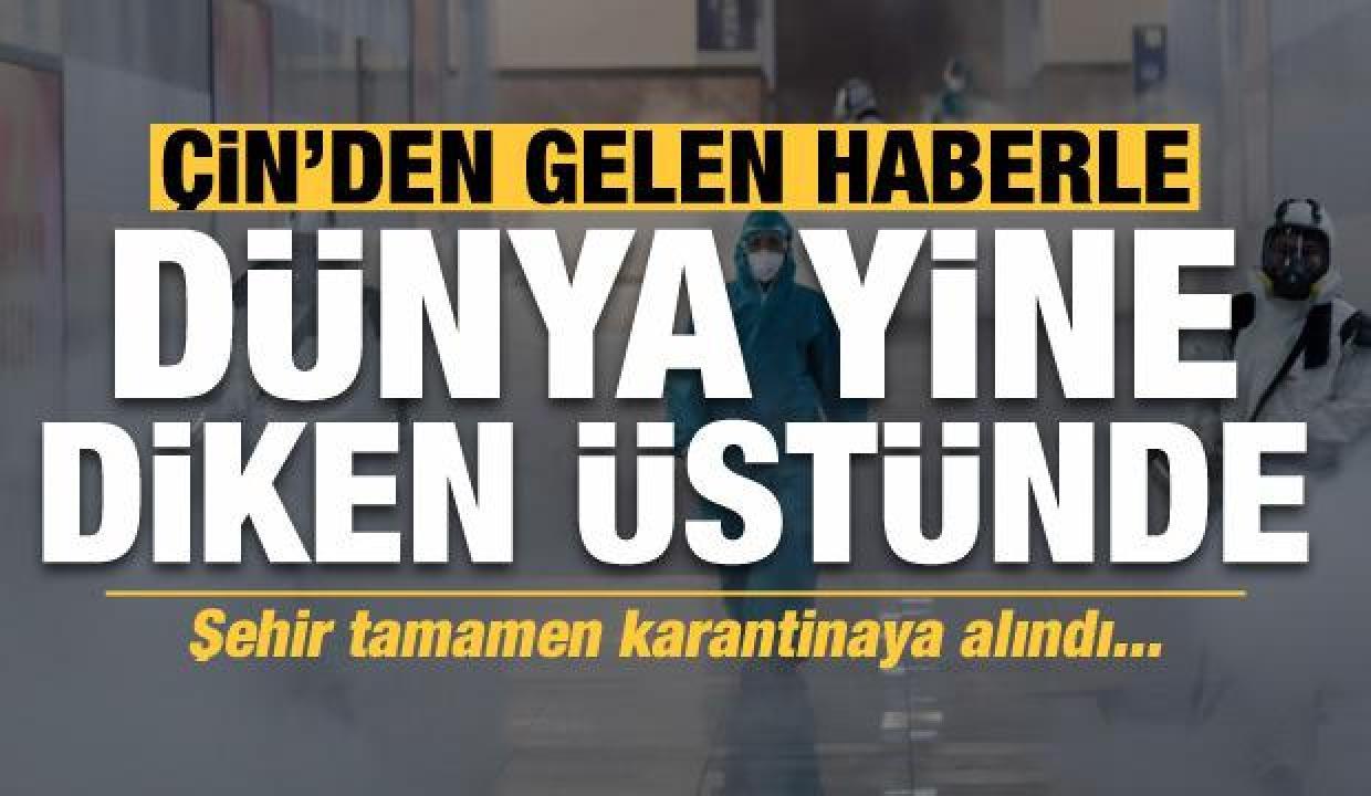 Dünya Çin’den gelen haberle diken üstünde: Şanghay tamamen karantinaya alındı