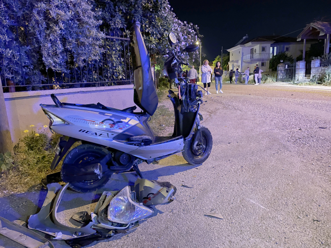 Muğla'da otomobille motosiklet çarpıştı:1 ölü, 4 yaralı