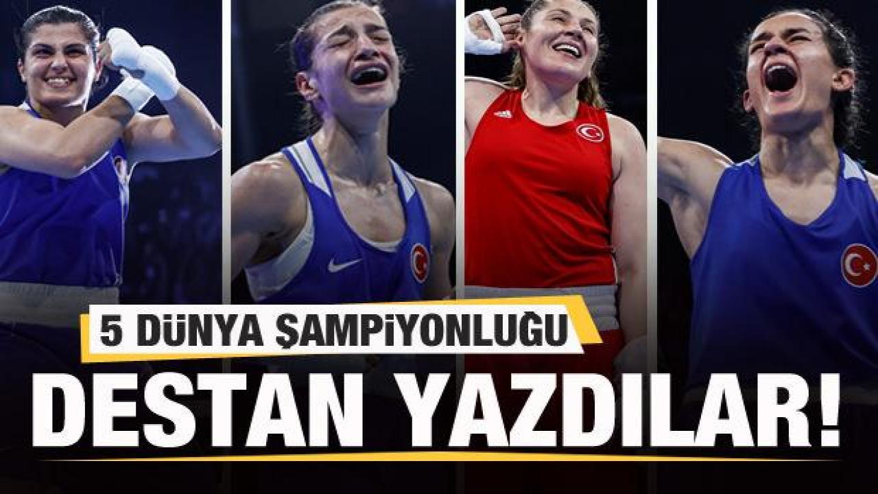 Busenaz Sürmeneli, Buse Naz Çakıroğlu, Şennur Demir ve Hatice Akbaş dünya şampiyonu!