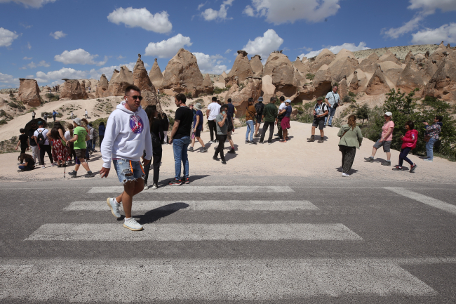 Kapadokya'ya ilk 5 ayda 1 milyondan fazla turist geldi